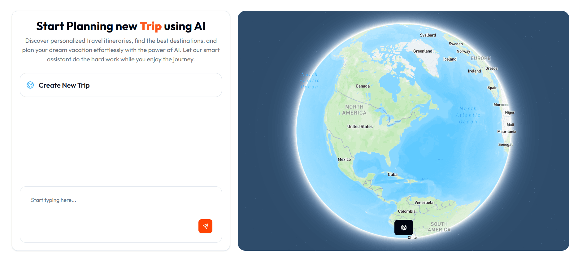 Trip Planner Preview